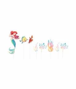The Little Mermaid Cake Decorating Kit 8pc