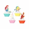 The Little Mermaid Cupcake Cases & Pick Set