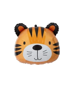 Tiger Head Foil Balloon 41x36cm