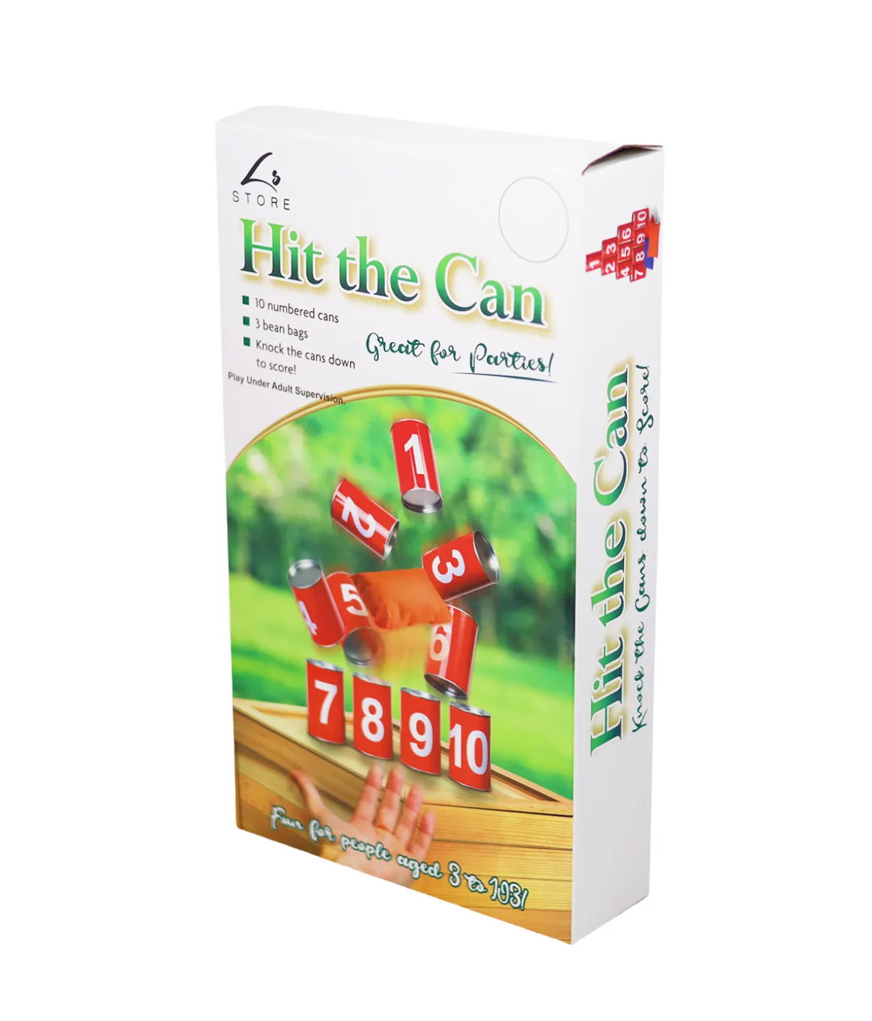 Tin Can Toss Game
