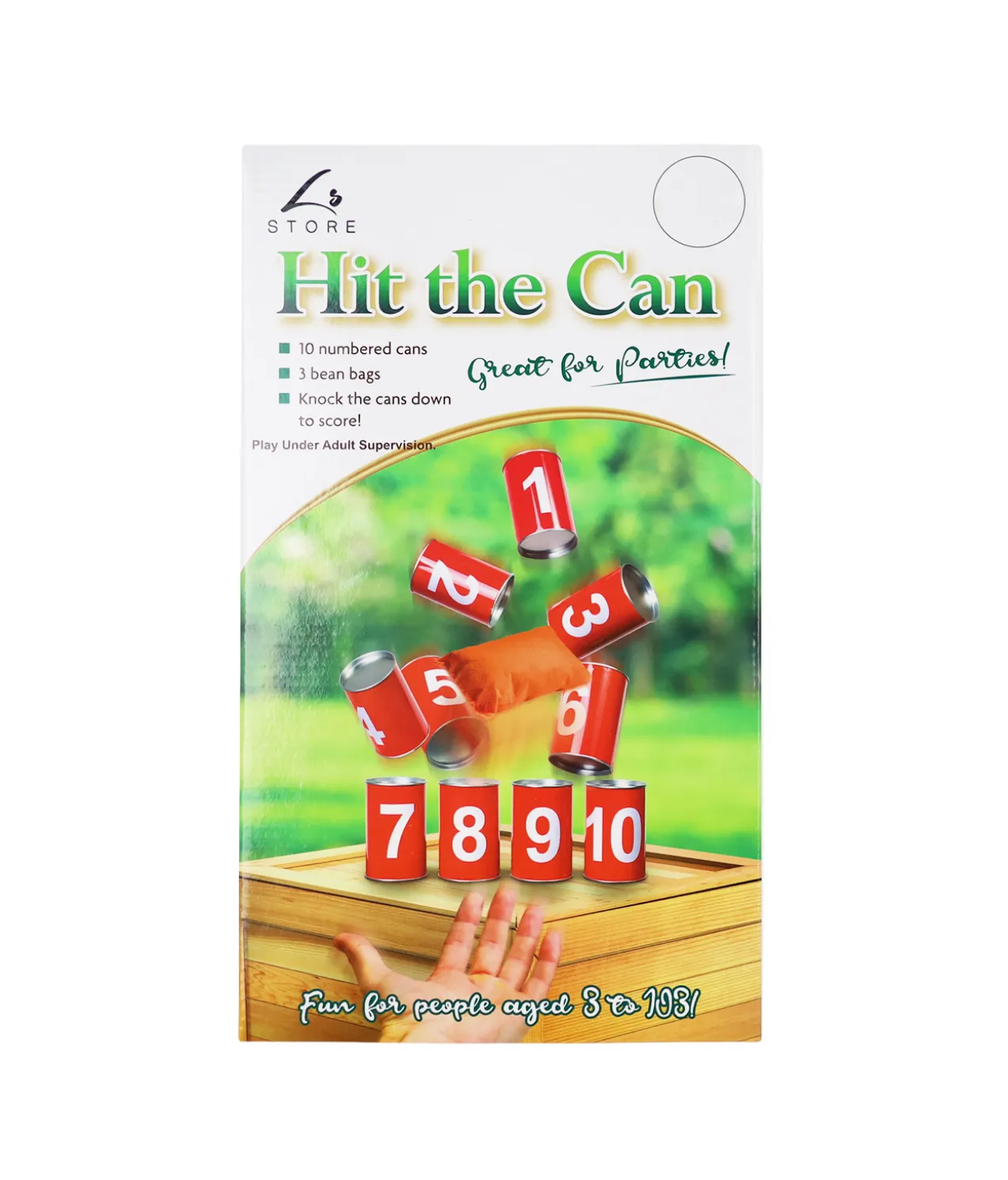 Tin Can Toss Game