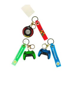 Tires Game Control Keychain Assorted 5.5cm