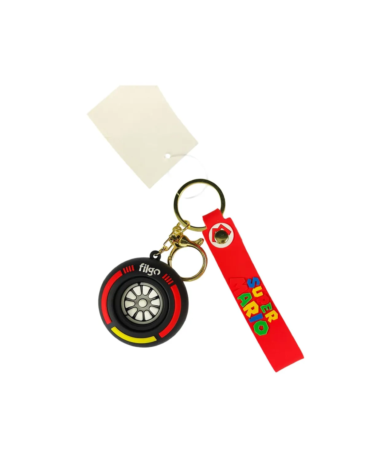 Tires Game Control Keychain Assorted 5.5cm