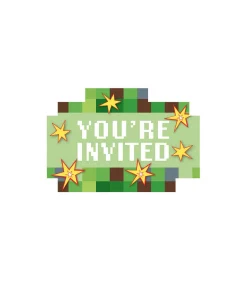 TNT Party Invitations 8pk