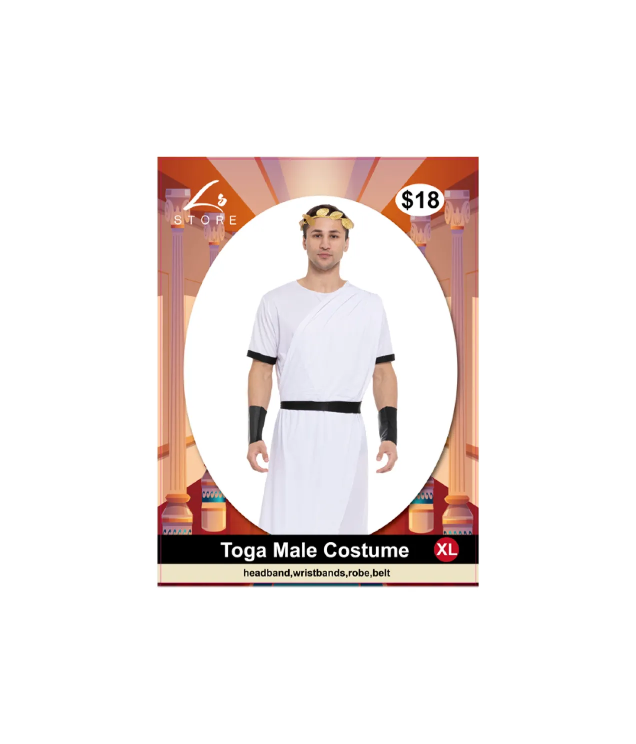 Toga Male Costume XL