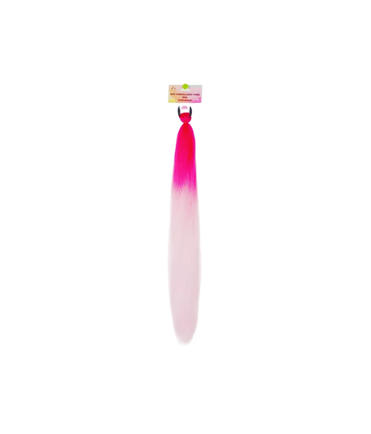 2-Tone Pink Party Wig 65cm