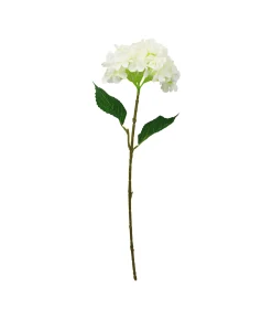 2 tone White & Green Hydrangea 63cm