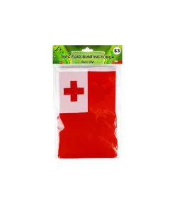 Tonga Flag Bunting 5m 20pc