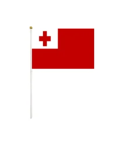 Tonga Hand Waving Flag 10pc