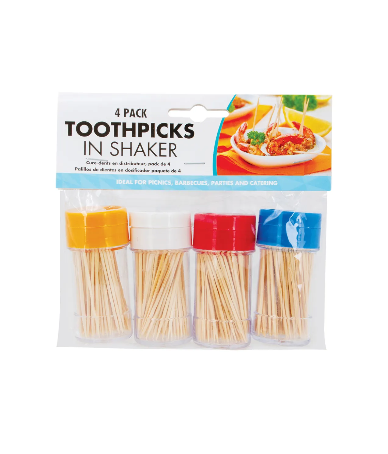 Toothpicks in Shaker 4pc