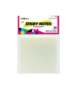 Transparent Sticky Notes 50pc