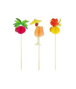 Tropical Party Picks Assorted 12pk