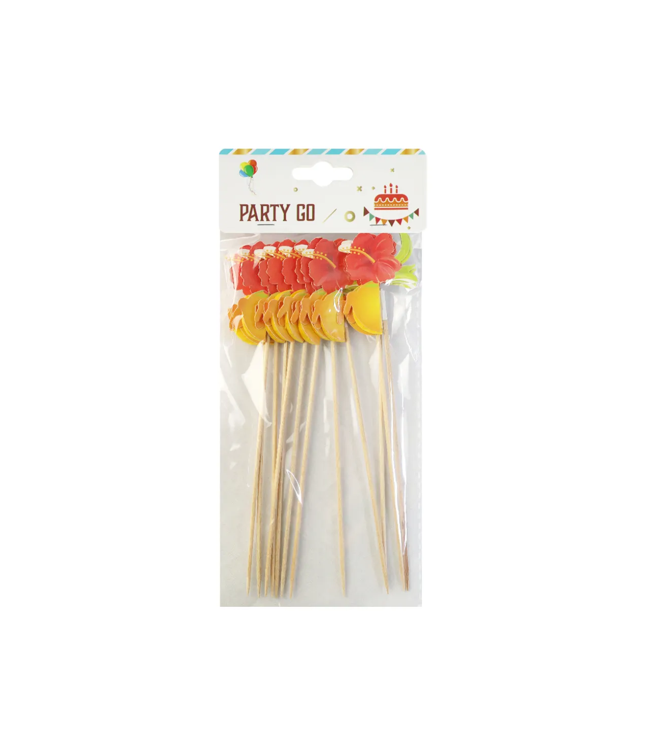 Tropical Party Picks Assorted 12pk