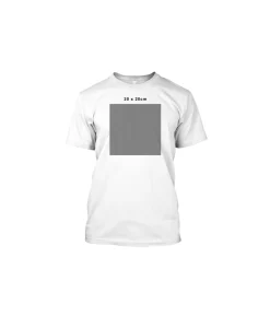 T-Shirt Print Front 20 x 20cm + Back 20 x 20cm