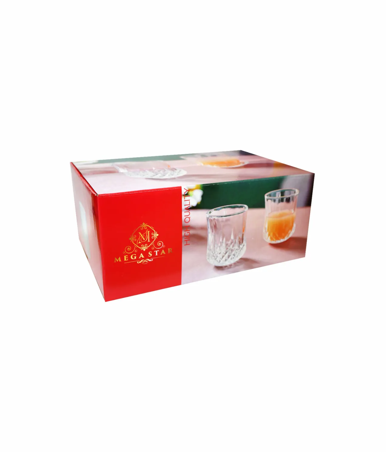 Tumbler Glass Set 6pc