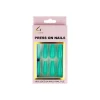 Turquoise Press On Nails 24pc