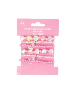 Unicorn Bracelet Set 6pc