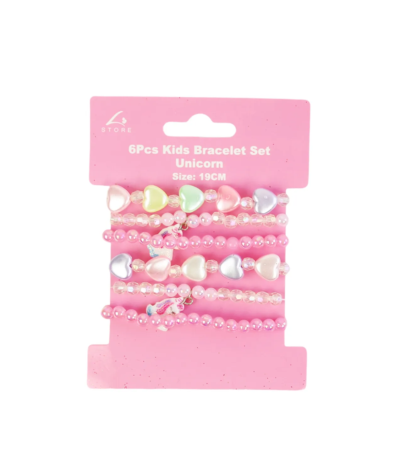 Unicorn Bracelet Set 6pc