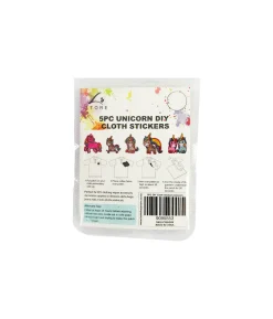 Unicorn DIY Cloth Patch 5pc