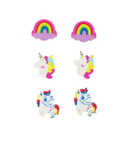 Unicorn Erasers 6pc