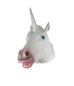 Unicorn Horse Latex Mask