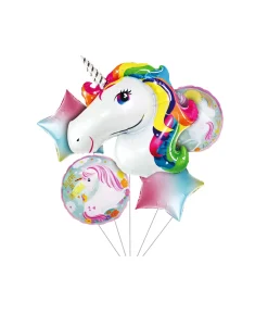 Unicorn Party Balloon Set 5pc