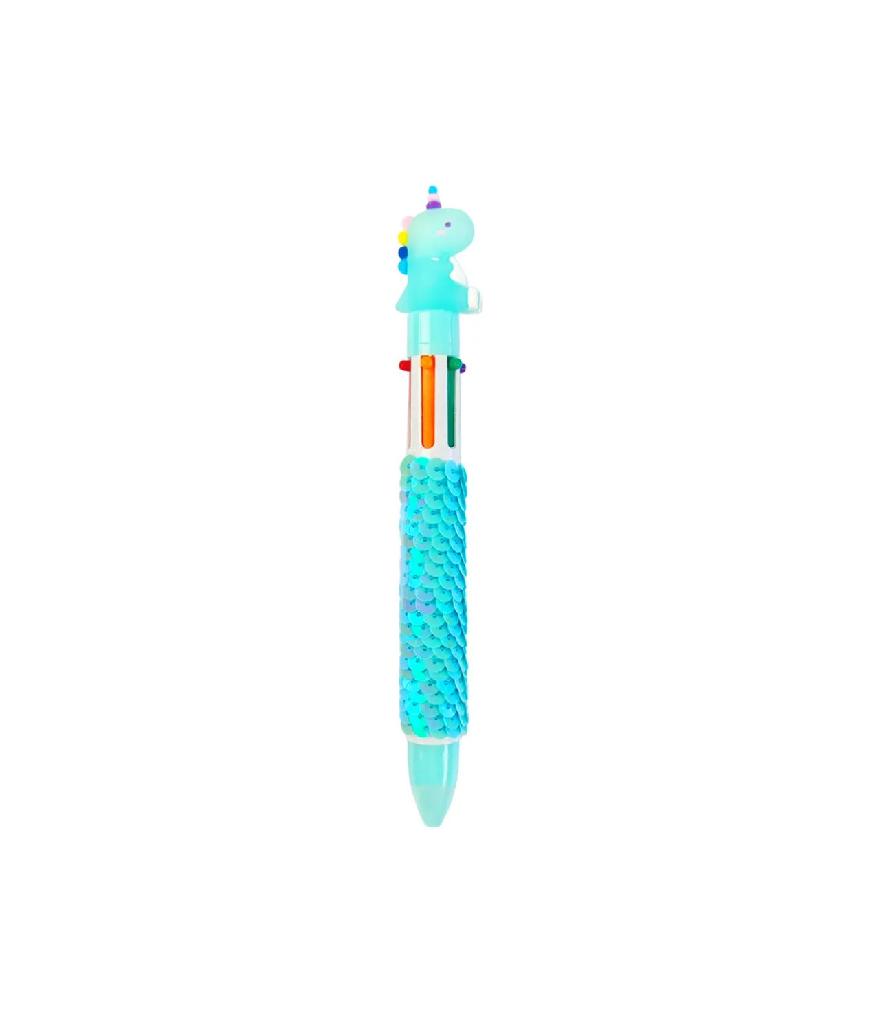 Unicorn Sequin Ballpoint Pen Assorted 16cm
