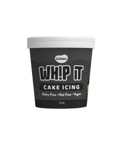 Vanilla Black Vegan Whip It Cake Icing 425g