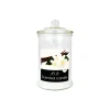 Vanilla Scented Candle In Glass Jar