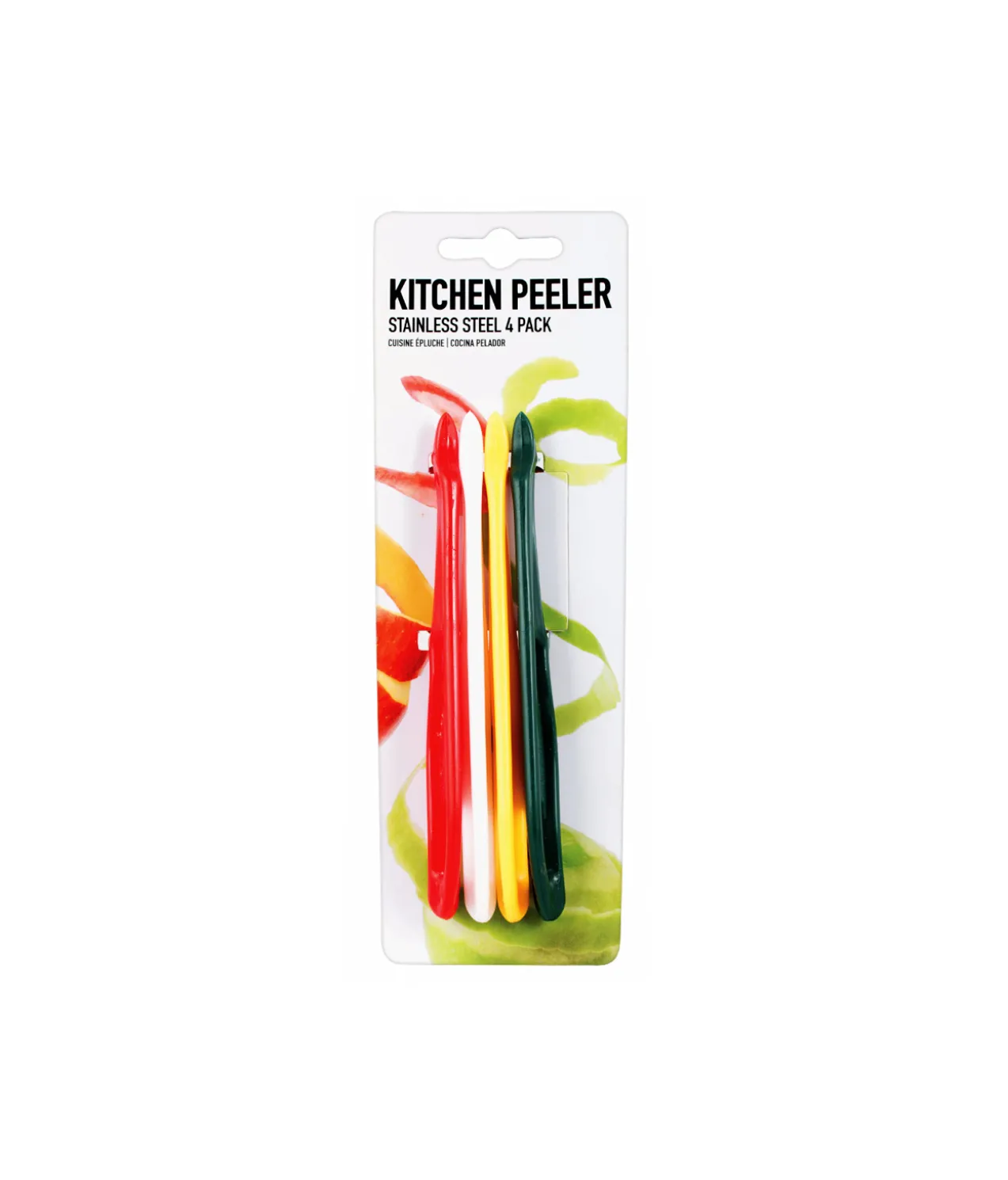 Vegetable Peelers 4pk