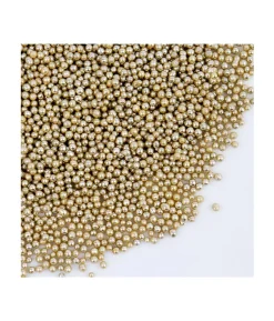 Vintage Gold Cachous Balls 2mm 90g