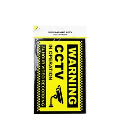 Warning CCTV Sign 20x30cm