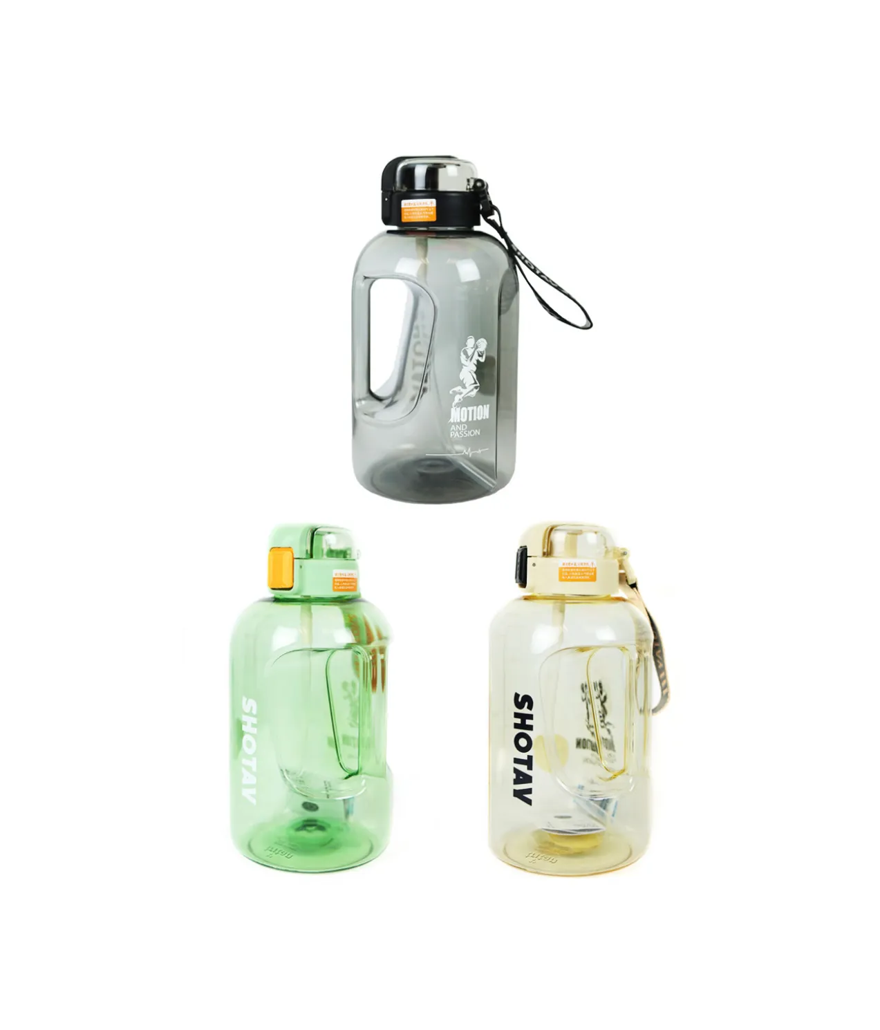 Water Bottle Assorted 2L