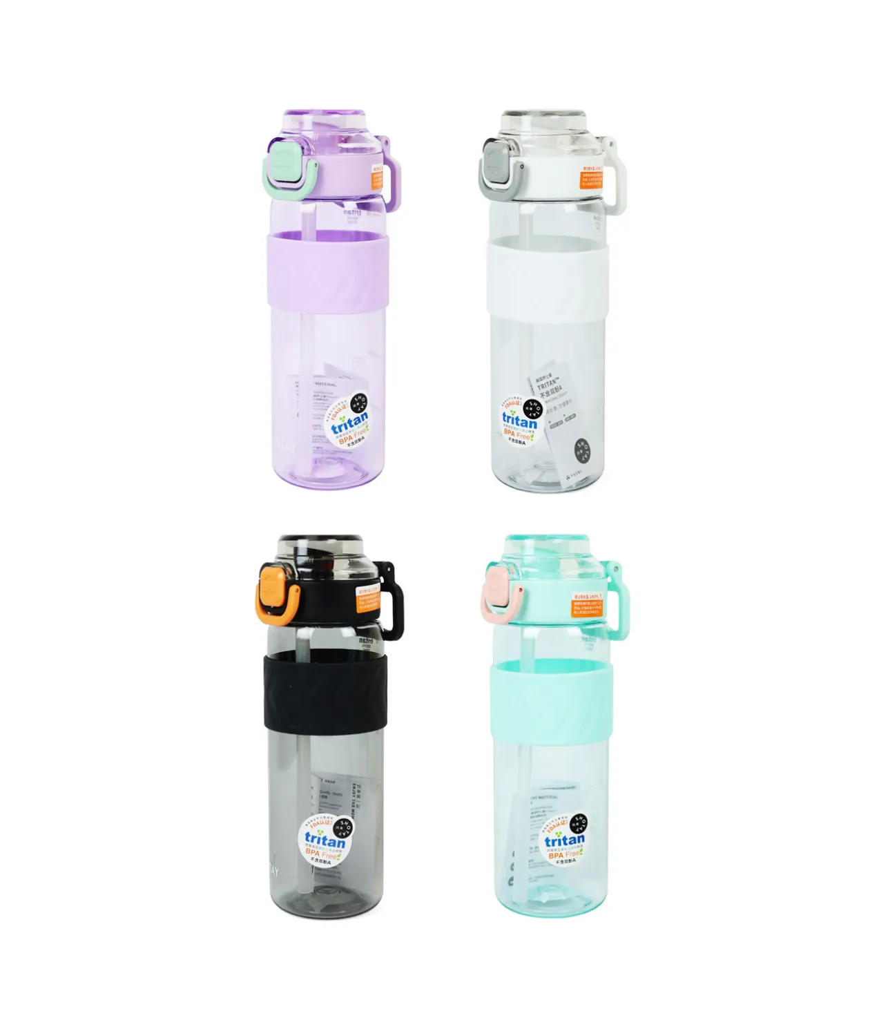 Water Bottle Assorted 800ml