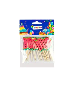 Watermelon Party Picks 24pc