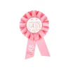 Welcome Baby Girl Badge 8×15.5cm