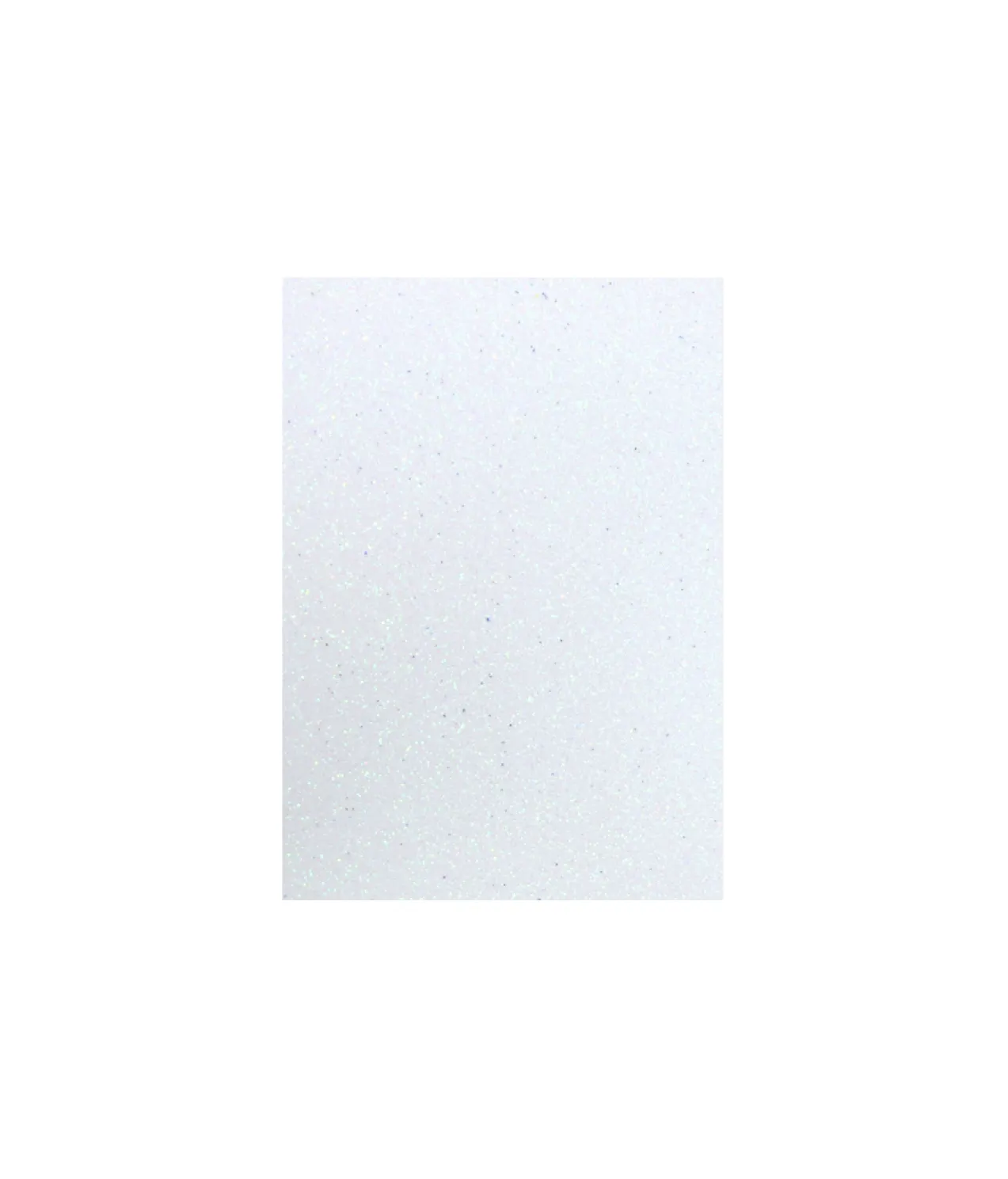 White A4 Glitter Cardboard 10pk