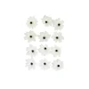 White Artificial Craft Lily Flowers 12pc 4.7cm