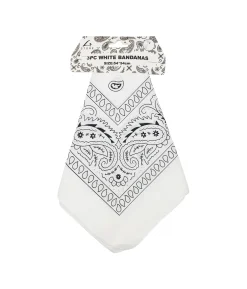 White Bandanas 54x54cm 3pc