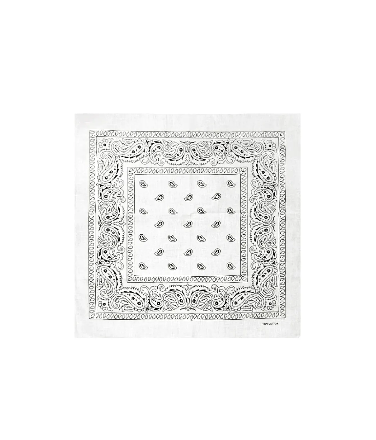 White Bandanas 54x54cm 3pc