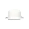 White Bowler Hat