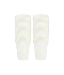 White Coffee Paper Cups 50x8oz