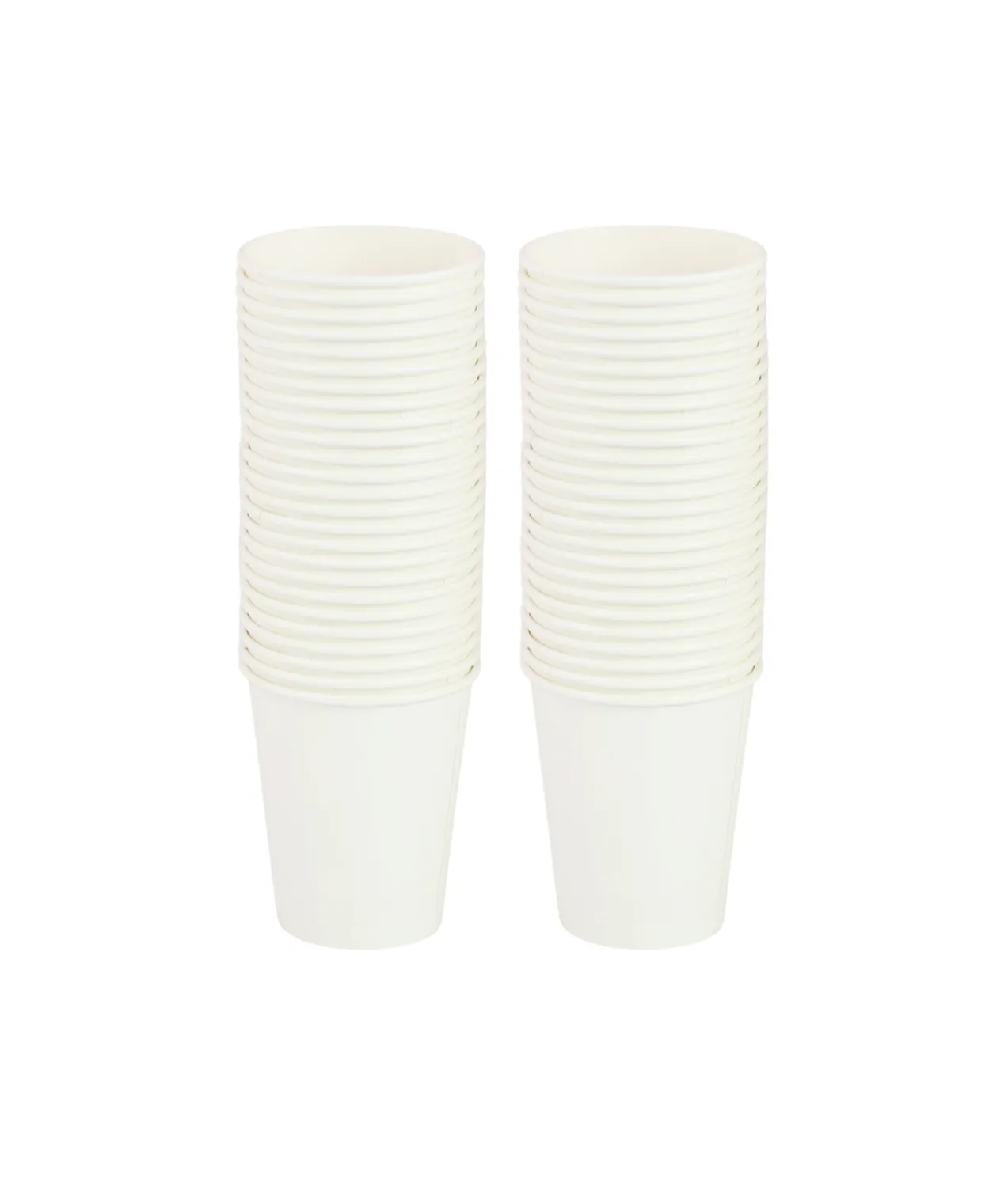 White Coffee Paper Cups 50x8oz