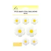 White Daisy Foil Balloon 7pc