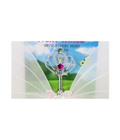 White Fairy Wings with Wand