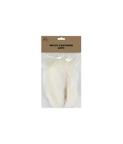White Feathers 20pc