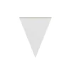 White Flag Bunting 10m