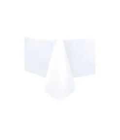White Flannel Table Cloth 137x274cm