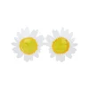 White Flower Shape Glasses