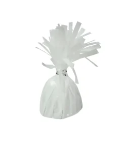 White Foil Balloon Weight